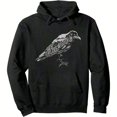 thumbnail image 1 of Edgar Allan Poe Nevermore Quoth The Raven Pullover Hoodie, 1 of 5