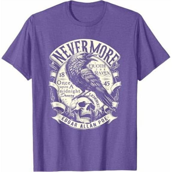 Edgar Allan Poe Nevermore Quoth The Raven T-Shirt