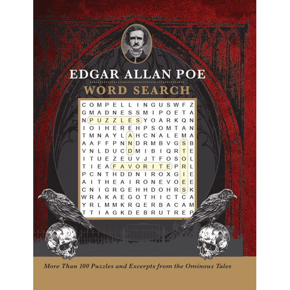 EDITORS OF THUNDER BAY PR: Edgar Allan Poe Word Search (Paperback)