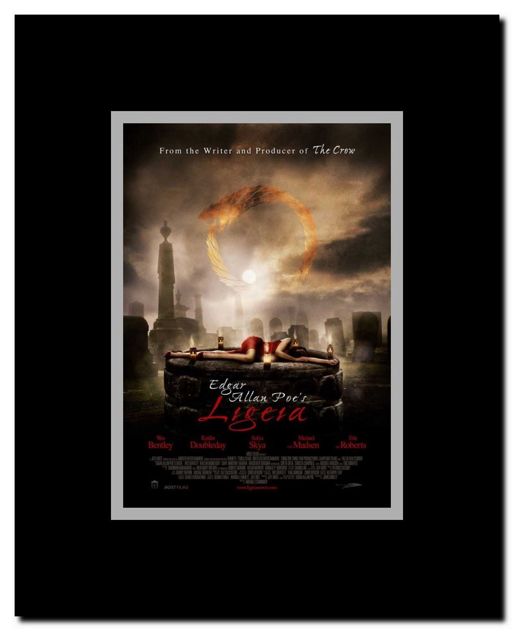 Edgar Allan Poe's Ligeia Framed Movie Poster
