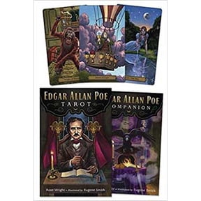 Edgar Allan Poe tarot (deck & book) by Wright & Smith