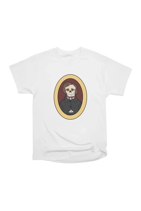 Edgar Allan Sloth T-Shirt Tee Gift For Him Merch For Her Apparel For Friend