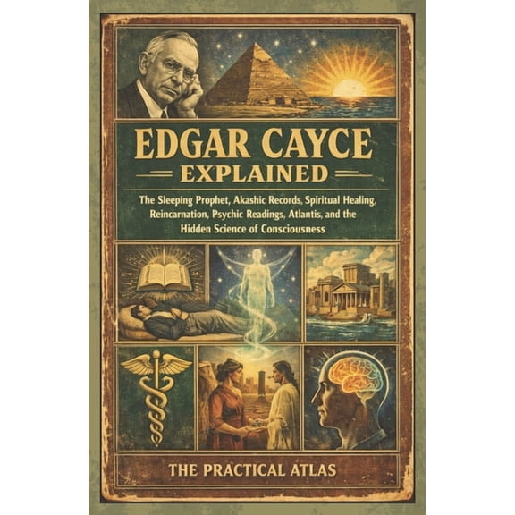 Half Hour Help Psychic and Paranormal Ab Edgar Cayce Explained: The Sleeping Prophet, Akashic Records, Spiritual Healing, Reincarnation, Psychic Readings, Atlant, (Paperback)