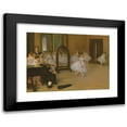 thumbnail image 1 of Edgar Degas 24x18 Black Modern Framed Museum Art Print Titled - The Dancing Class (ca. 1870), 1 of 5
