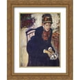 thumbnail image 1 of Edgar Degas 2x Matted 20x24 Gold Ornate Framed Art Print 'Portrait of Mary Cassatt', 1 of 2