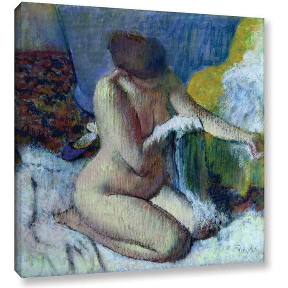 Edgar Degas "After the Bath" Gallery-wrapped Canvas Art