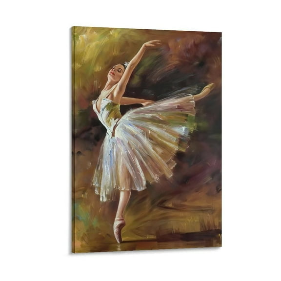 Edgar Degas Ballet Dancer Poster Home Decor Poster Wall Art Hanging Picture Print Bedroom Decorative Painting Posters Room Aesthetic 12x18inch(30x45cm)