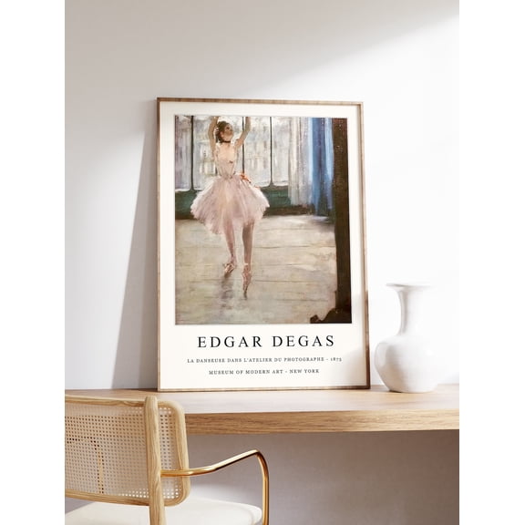 Edgar Degas Ballet Impressionist Dancer Classic Vintage Wall Art Print, Unframed Paper Poster 8x10in