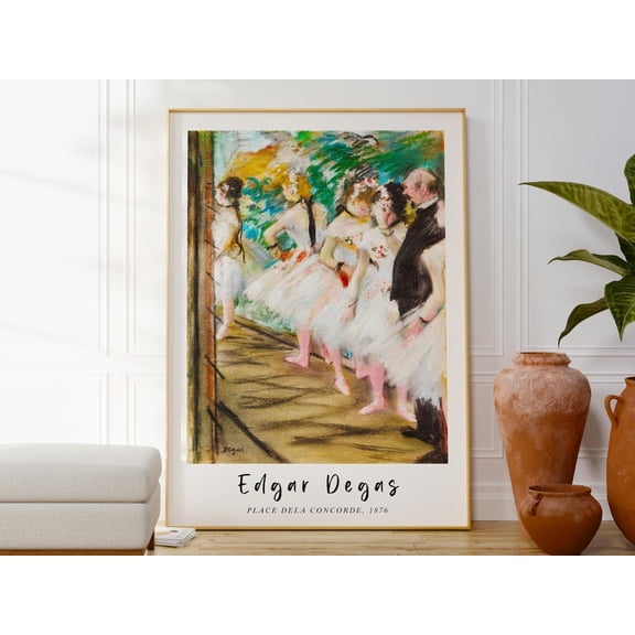 Edgar Degas Ballet Original French Impressionism Art