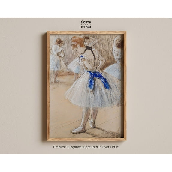 Edgar Degas Dance Studio Poster Wall Art, Art Prints, Inspired Poster, People Portrait, Impressionist, Home Deco, Colorful Print Wall Art, Modern Wall Decor, 24x36 UNFRAMED