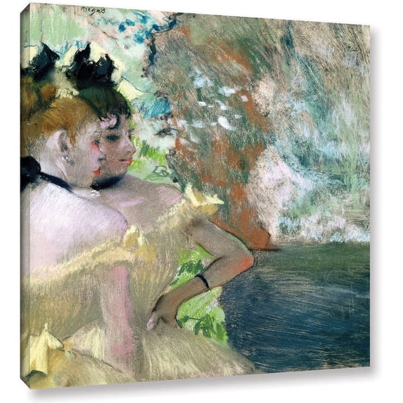 Edgar Degas "Dancers in the Wings" Gallery-wrapped Canvas Art