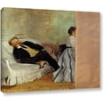 thumbnail image 1 of Edgar Degas "Monsieur and Madame Edouard Manet" Gallery-wrapped Canvas Art, 1 of 1