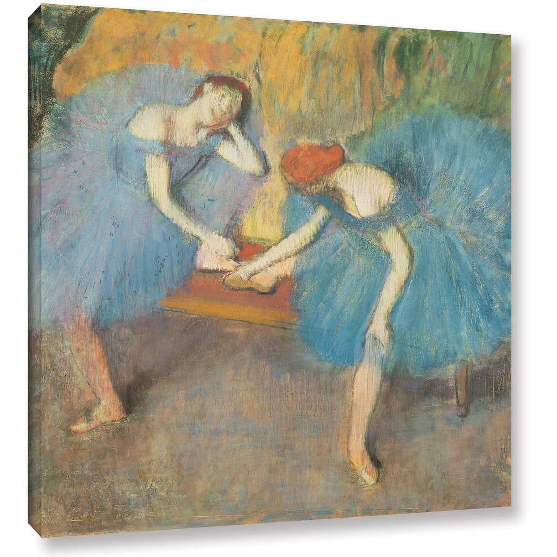 Edgar Degas "Two Dancers at Rest" Gallery-wrapped Canvas Art