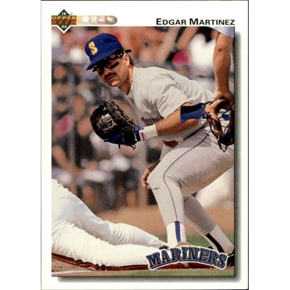 Edgar Martinez 1992 Upper Deck MLB #367 Baseball Card Seattle Mariners