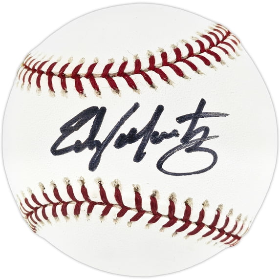 Edgar Martinez Autographed Official MLB Baseball Seattle Mariners MCS Holo #64030