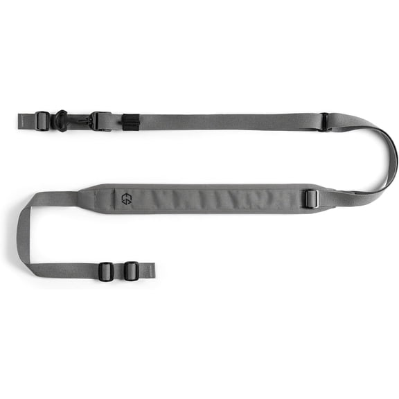 Edgar Sherman Padded Rifle Sling Two-Point Mil-Spec Quick Adjust Wolf Grey