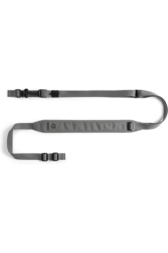 Edgar Sherman Padded Rifle Sling Two-Point Mil-Spec Quick Adjust Wolf Grey