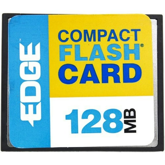 Edge 128MB Premium Compact Flash Card, Black