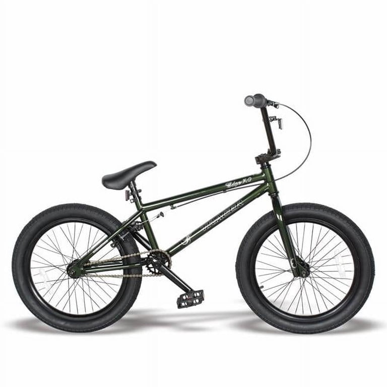 Edge 7.0 20 Inch Deluxe Freestyle BMX Bike - Green - Walmart.com