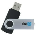 thumbnail image 1 of Edge 8GB DiskGo C2 USB Flash Drive, Black, 1 of 5