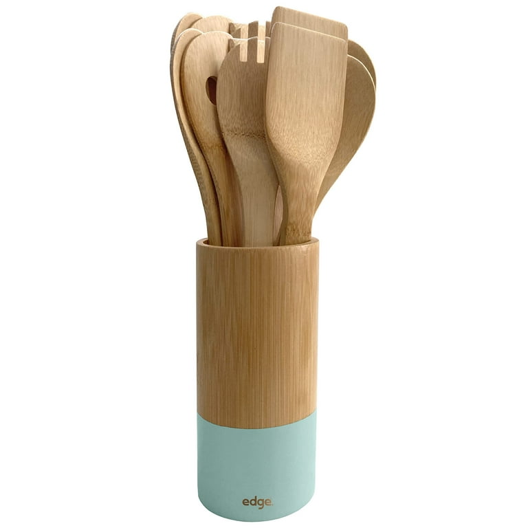 Bamboo Natural Utensil Set Consists Each of Solid Spoon and Turner (Set of 2 Pieces ) Bamboo Natural Utensil Set Consists Each of Solid Spoon and Turner (Set of 2 Pieces )