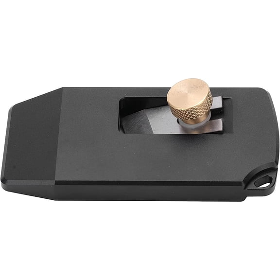 Edge Band Trimmer Planer Aluminum Edge Banding Machine (Black) (1pcs)