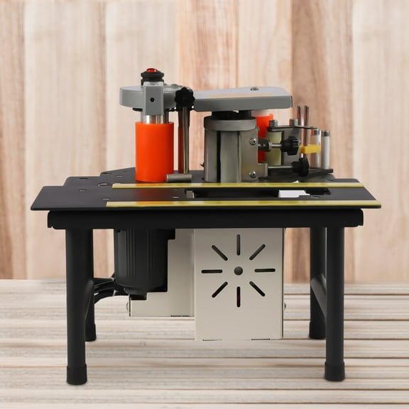 Edge Banding Machine, Handheld Edge Bander Double-Sided Gluing, for Woodworking, Temperature Control, Industrial Edge Banding Trimmer