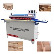 Edge Banding Machine High-Speed Automatic Linear Double-Sided Gluing Commercial 110V