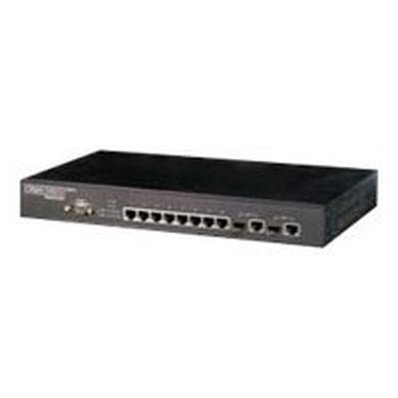Edge-Core ES3510 - Switch - managed - 8 x 10/100 + 2 x combo Gigabit SFP - desktop