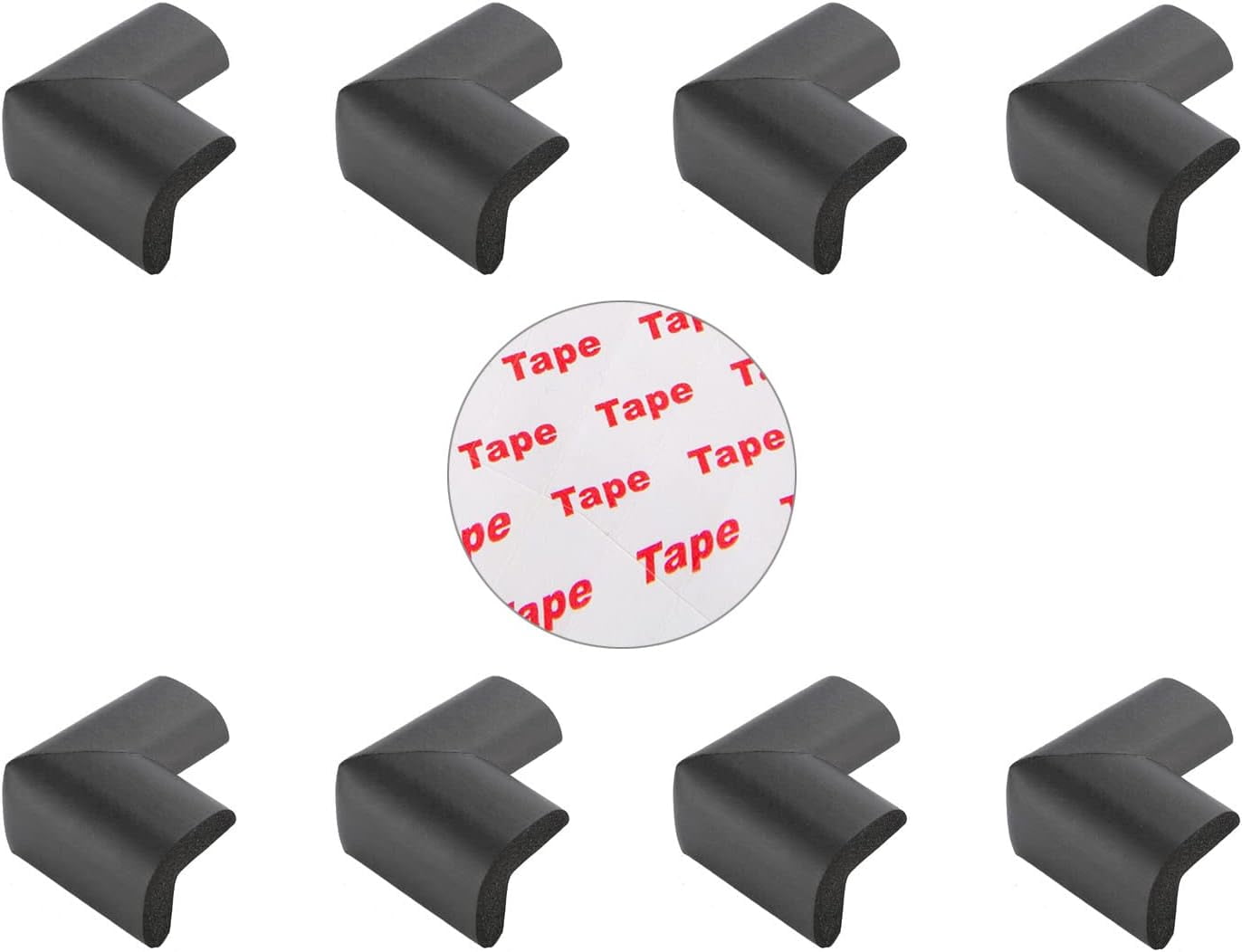 Edge Corner Guards, 8 Pack Desk Corner Protector Table Edge Cushion Child Safety Bumper