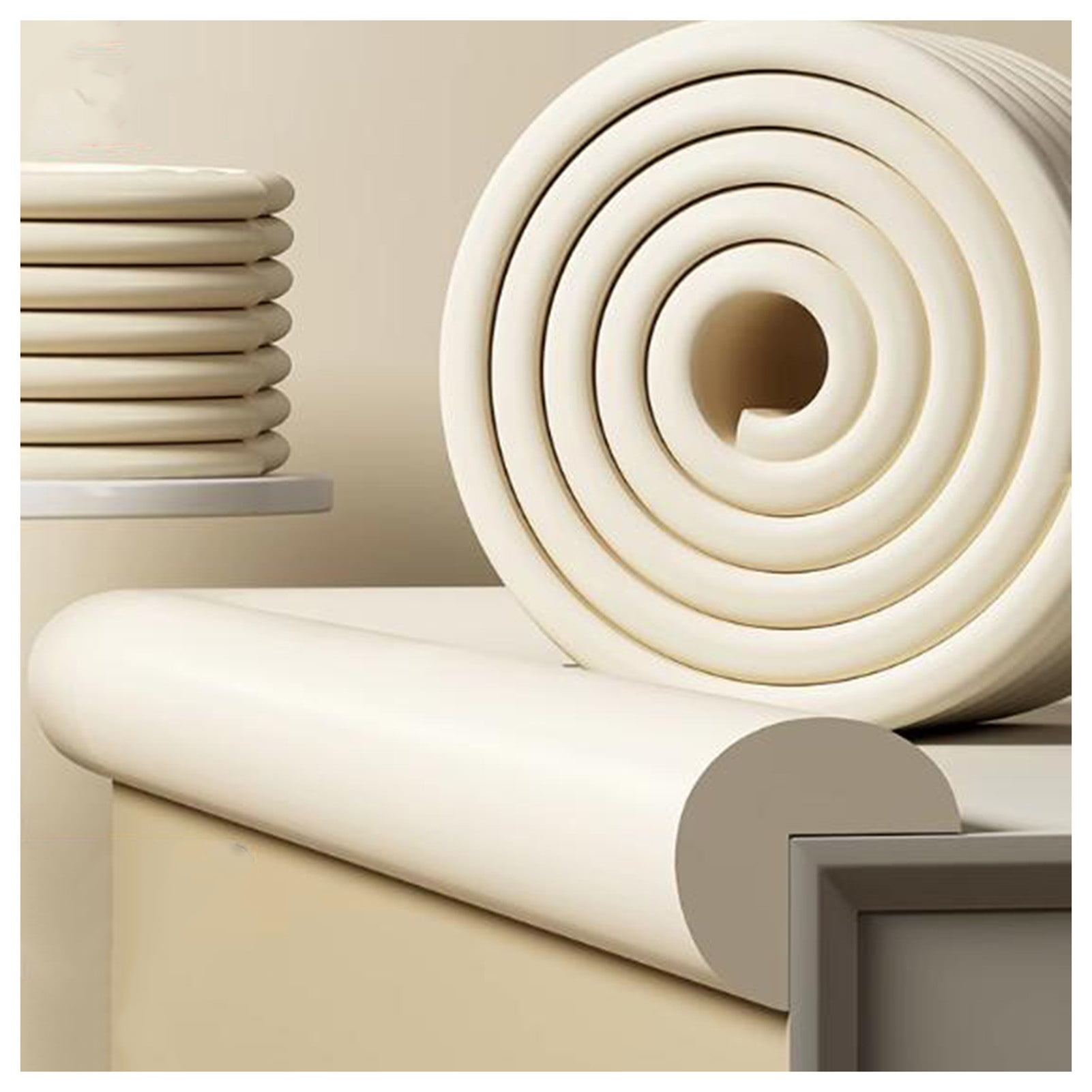 Edge Corner Protector, L-Shaped Sharp Edge Corner Edge Foam Padding, Table Corners Cushion Bumper,Self-Adhesive Anti Collision Strips For Furniture Desk Worktop