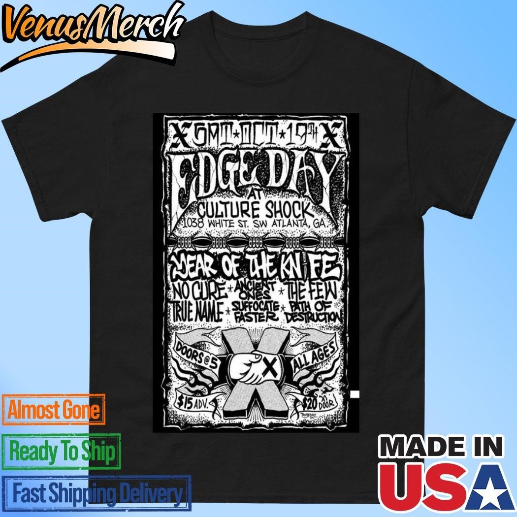 Edge Day Atlanta Ga Oct 19 2024 Tour Poster Shirt