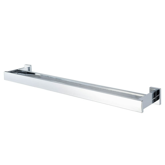 Edge Double Towel Bar Chrome