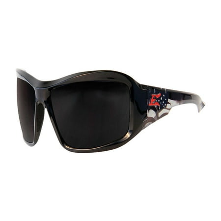 Edge Eyewear Brazeau Skull Safety Glasses Black Lens Black Frame 1 pc.