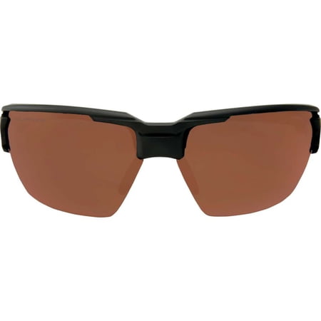 Edge Eyewear Safety Glasses,Amber Lens,Black Frame,M TXP415