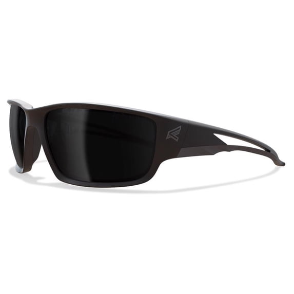Edge Eyewear TSK236 Kazbek Safety Glasses, Black Frame