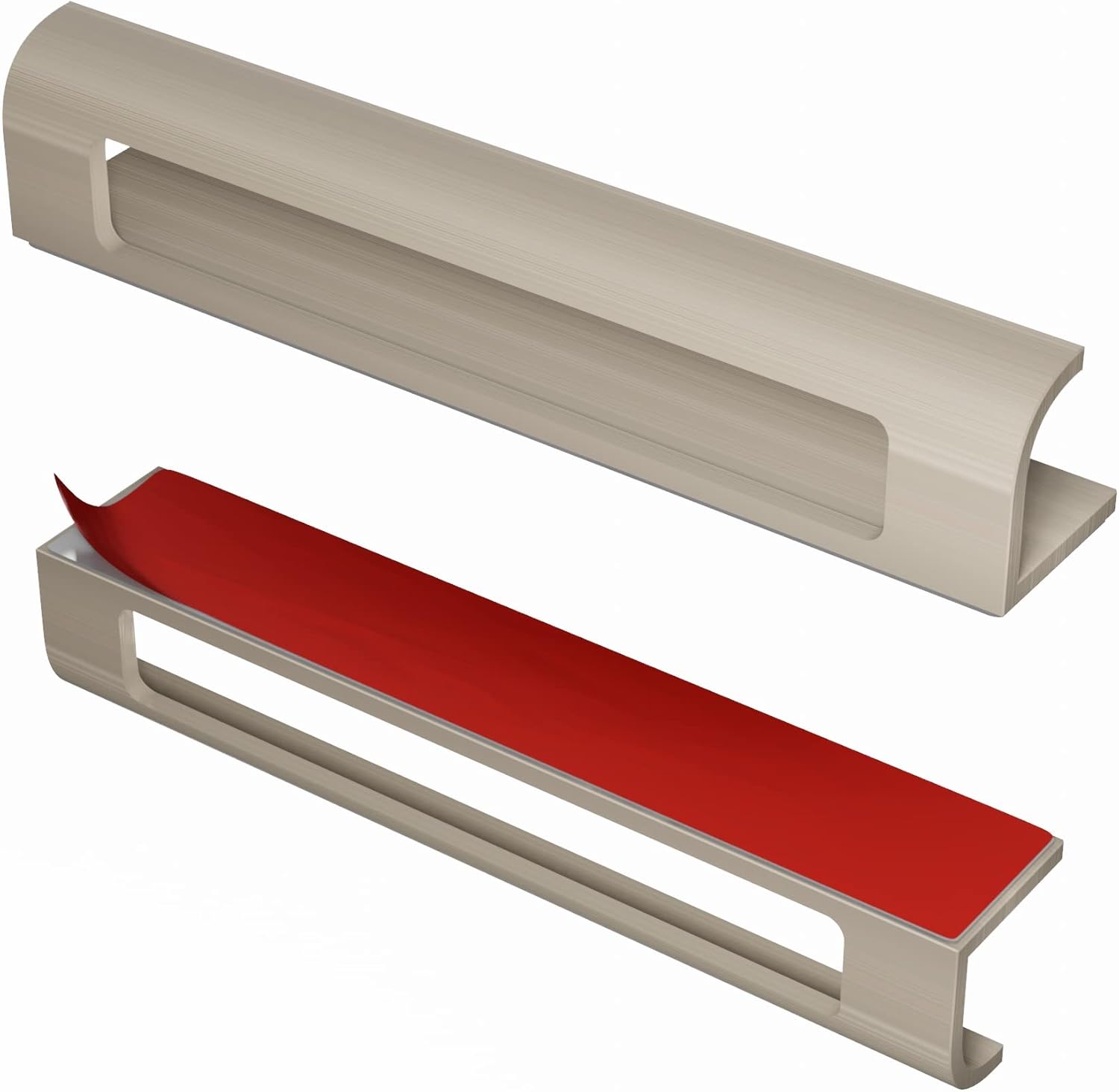 Edge Fingerpull Door Hle Easy to Install Screwless Peel Stick on