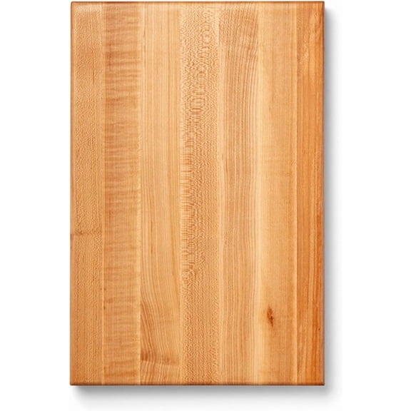 Edge Grain Maple Wood Reversible Cutting Board 1812 Inch, 1.5 Inch Thick Heavy Duty Butcher Block with Built-in Finger Grips for Kitchen Food Prep