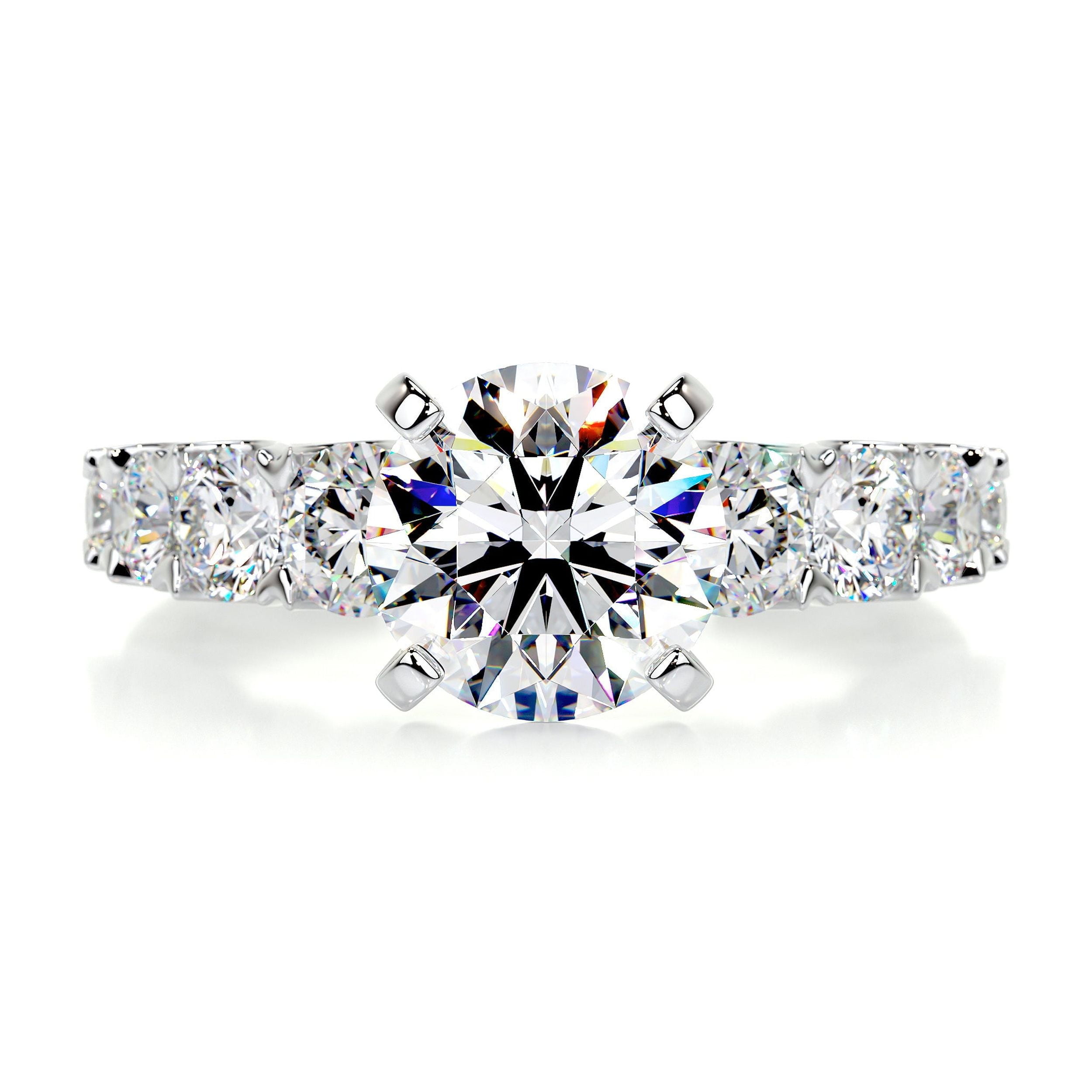 Hsiyyecg 14k Gold-Plated Stacking Rings Set – Minimalist Wide Band, Cubic Zirconia, US Size 7, Delicate Women's Jewelry