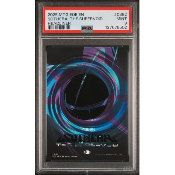 Edge Of Eternities Sothera, The Supervoid Headliner PSA 9 #0382