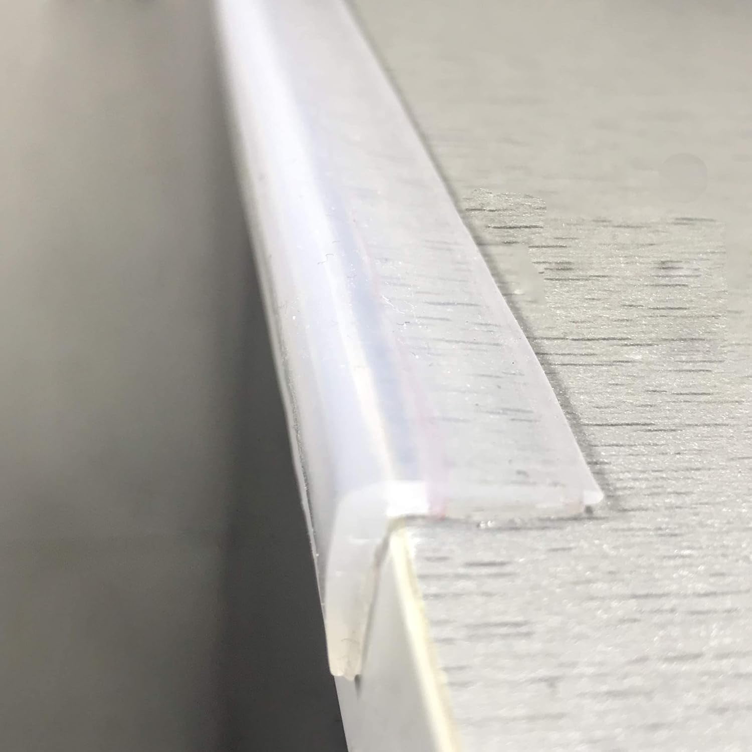 Edge Protector 100% Silicone, Baby Proofing Clear Table Corners Guards, Pre-Taped Adhesive Soft for Kids Proof Safety, Wall Furniture Bumper 3/5x3/5 in (Width),6 Foot (Pack of 1)