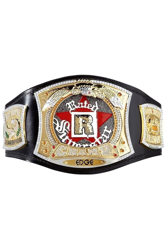 Championship Belt Adult Size - Title Belt Replica - Leather Straps - Fan Gift