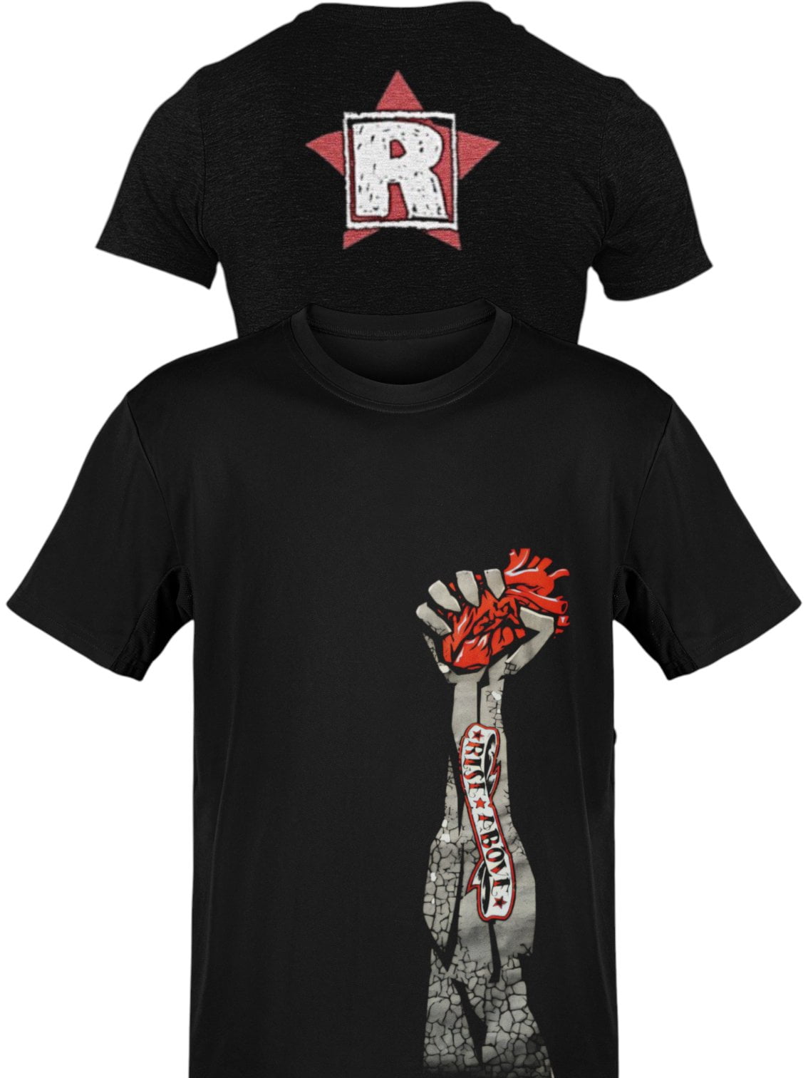 Edge Rated R Superstar Rise Above Mens Black T-shirt 5XL - Walmart.com