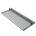 thumbnail image 1 of Edge Roll Up Over The Sink Multi-Purpose Kitchen Dish Drainer Drying Rack, Foldable (Gray, Large - 17" x 13.1"), 1 of 8