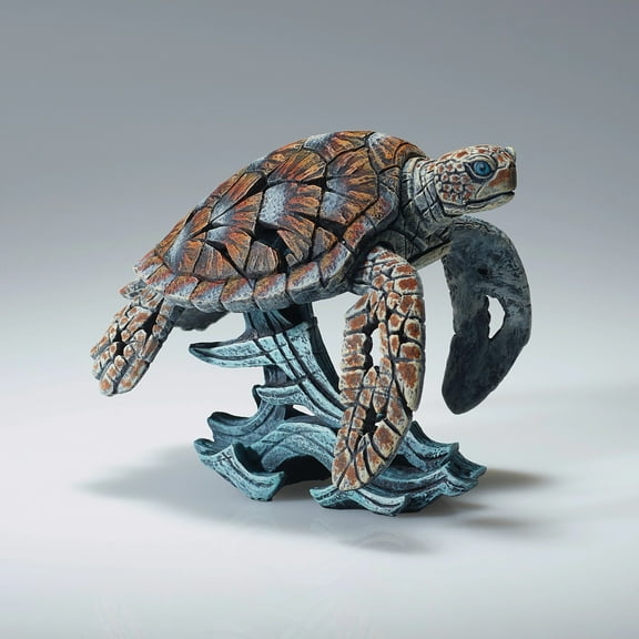 Edge Sculpture Mini Sea Turtle Figurine 4.73in H