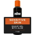 thumbnail image 1 of Edge Sensitive Skin Men's Shave Gel with Aloe, Unscented, 7 oz, 1 of 10