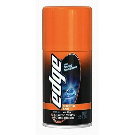 Edge Sensitive Skin Shave Gel, Travel Size - 2.75 oz