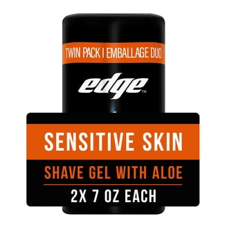 EDGE, Sensitive Skin Shave Gel for Men, 14 oz Twin Pack - Walmart.com