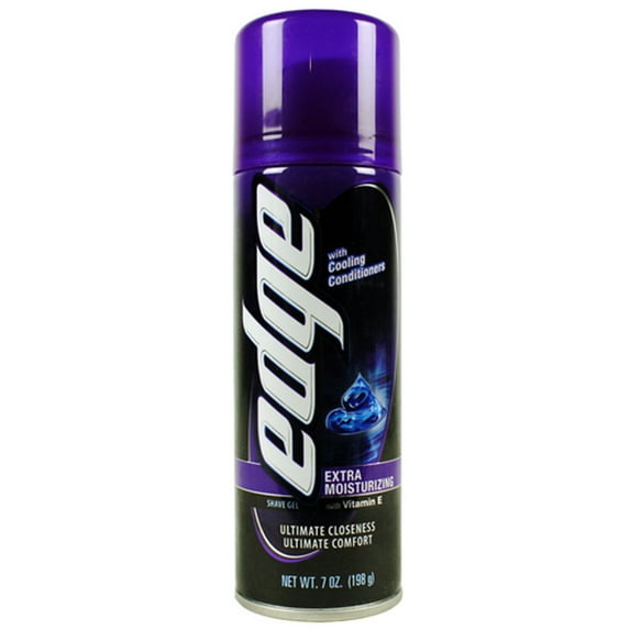 Edge Shave Gel Extra Moisturizing 7 Ounce (207ml) (Pack of 24)