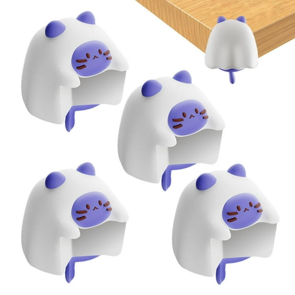 Edge Soft Toddler Proofing Edge And Corner Guards Portable Cute Table Corner Protectors Bump Soft Corner Protectors For Furniture Glass 4X Tables Corner Toddler Protector For